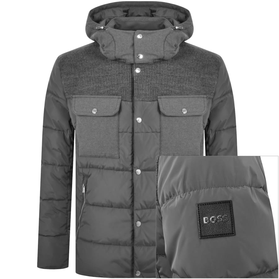 Grey designer jacket clearance